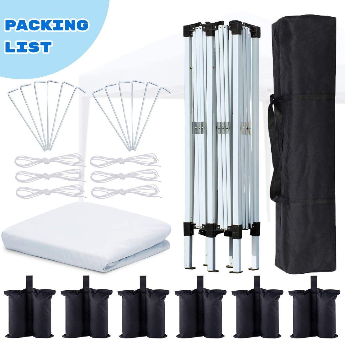 Amazon.co.jp: Quictent ワンタッチ タープテント 3段階調節 6×3m UV